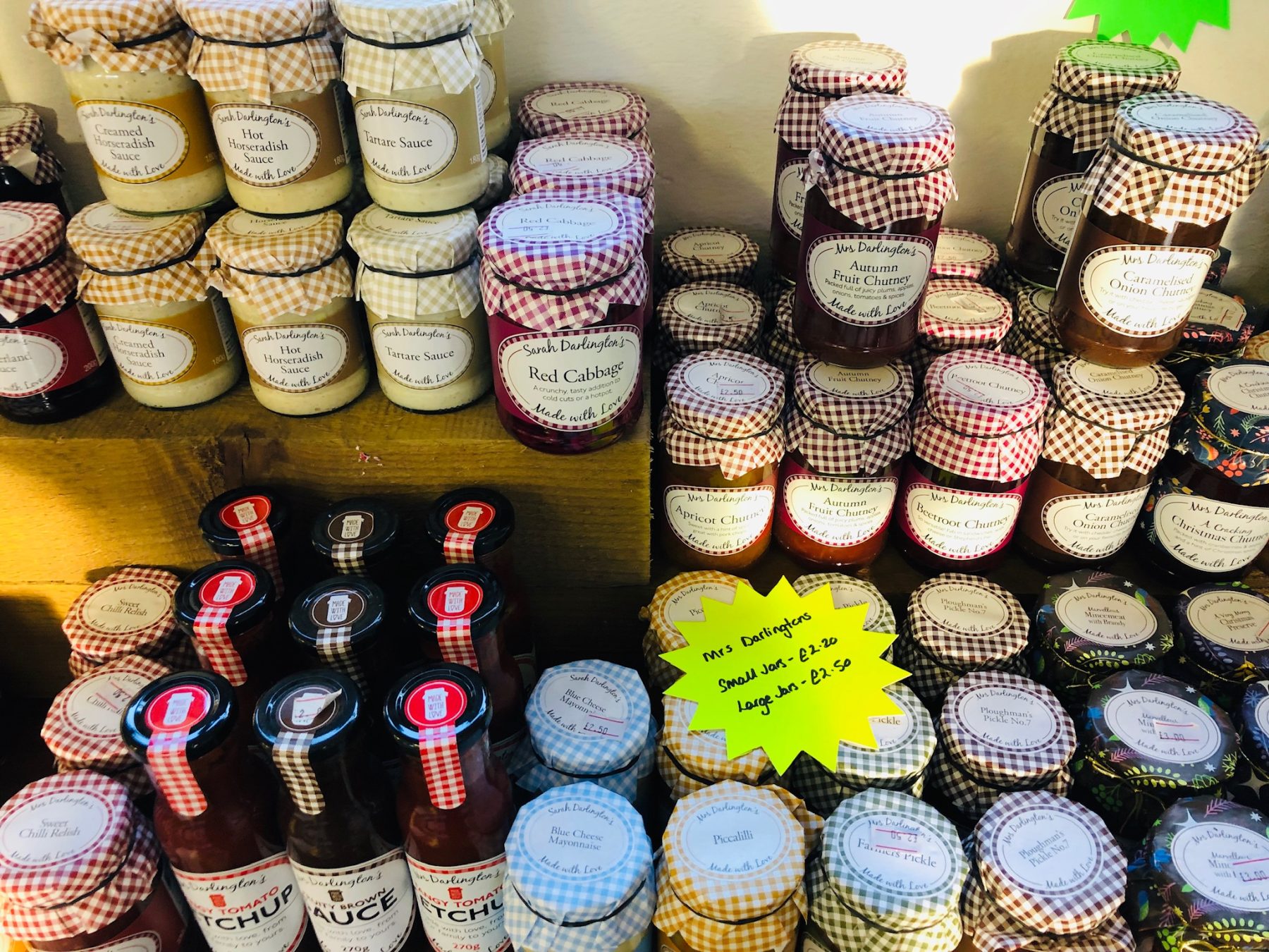 fresh produce on sale in the shop