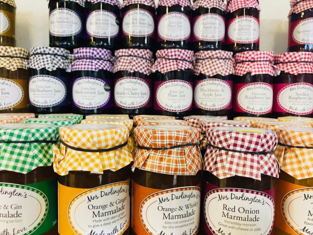 fresh produce on sale in the shop